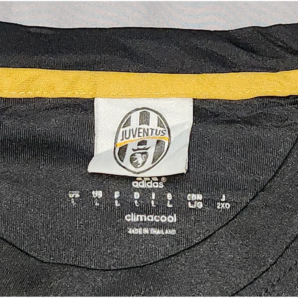 Adidas Juventus 2015-16 Third Jersey Black Gold Jeep Serie A Mens Large